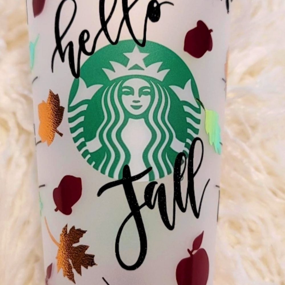 Starbucks cold cup fall